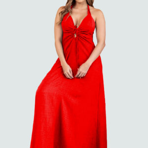 VESTIDO LARGO DE COPAS